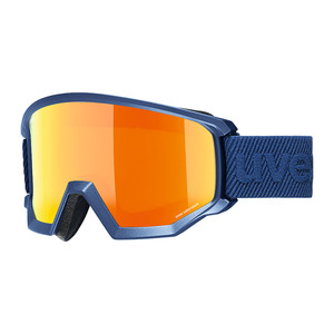 24UVEX　athletic CV　ネイビーマット/オレンジ/グリーン　レンズ：オレンジミラー colorvision グリーン(S2)　眼鏡使用可　定価￥19800