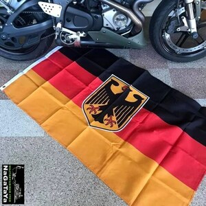 ドイツ国家象徴3色カラー ドイツ連邦共和国 イーグルフラッグ 軍旗 国旗 ポリエステル