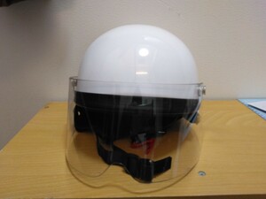 リード工業(LEAD）　ハーフヘルメット　HS-2　ホワイト　フリーサイズ　使用回数少　中古品