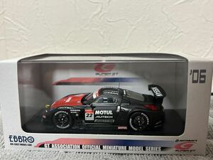 EBBRO 1/43 MOTUL AUTECH z SUPER GT 500 TEST CAR 2006 #22 エブロモチュール　オーテック　スーパーGT テストカー　ミニカー