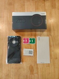 nubia Z50s pro グローバル版 12GB 1TB 黒色　日本語＋googleplay対応　カメラスマホ 8 gen 2　アンツツ170万点　新品未開封　即日配送