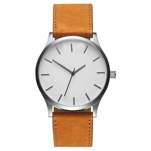 腕時計　ユニセックス　ファッション　革バンド　アナログ腕時計　ビジネス　カジュアル　ギフト　A2385