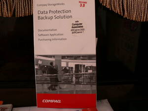 送料最安 230円：CD-ROM COMPAQ StrageWorks Data Protection Backup with Computer Associates(ARCserve2000&ARCserve7)欠品あり