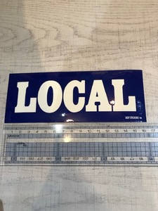 got ステッカー　LOCAL　BLUE