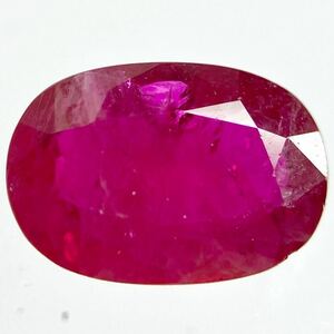 ●天然ルビー0.932ct●a 約7.5×5.2mm ルース 裸石 ruby コランダム corundum 宝石 ジュエリー　EA2/EA9 テ EA8