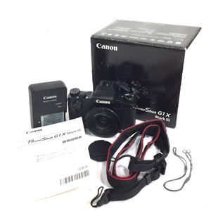 1円 CANON PowerShot G1X Mark III 15.0-45.0mm 1:2.8-5.6 コンパクトデジタルカメラ L291854