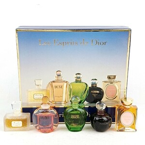 D 29 #【 ミニボトル5本セット 】 Christian Dior Les Esprits de Dior / Miss Dior / DUNE / POISON / TENDRE POISON / 香水 フレグランス