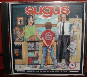 【入手困難】SUGUS / Always Look On The Bright Side Of Life (pop punk,shock treatment,sonic surf city,queers,parasites,ramones)