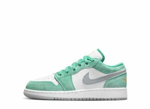 Nike GS Air Jordan 1 Low "New Emerald" 23.5cm DO8244-301