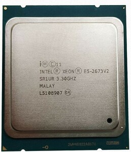 2個セット Intel Xeon E5-2673 v2 SR1UR 8C 3.3GHz 25MB 110W LGA2011 DDR3-1866