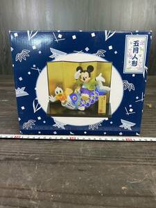 0243 ディズニー 五月人形 東京ディズニーリゾート ミッキー ドナルド 未使用品