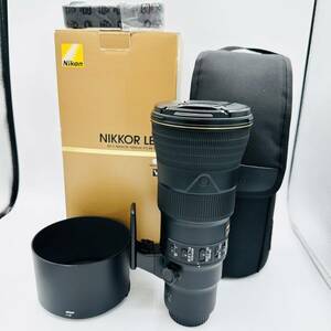 【ほぼ新】Nikon AFSVRPF500　5.6E AF-S NIKKOR 500mm f/5.6E PF ED VR ニコン
