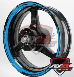 AxxL STD4-F 27色 リムステッカー BMW S1000RR HP4 S1000R F800GT R1200RS S1000XR F800R G310R R1200R ホイール