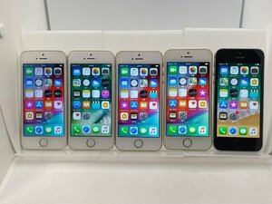 【中古・ジャンク】まとめ売り5台 液晶浮き 他 Apple iPhone5s SoftBank NW利用制限〇 本体 A-55192