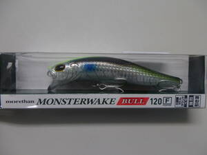 未開封、未使用　ダイワ モアザン モンスターウェイク ブル 120F チャートヘッド　イナッ子 DAIWA morethan MONSTERWAKE BULL 廃盤ルアー