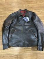 THE FLAT HEAD FN-LJ-HS004 HORSEHIDE GUILTINGシングルライダース BLK 40