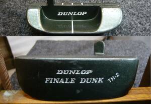 [P3] DUNLOP ダンロップ FINALE DUNK TH-2 パター 約34.5インチ dunlop putter純正スチールシャフトグリップ