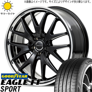 アルファード 245/40R19 グッドイヤー F1 SPORT MID EXE7 19インチ 8.0J +42 5H114.3P サマータイヤ ホイール 4本SET