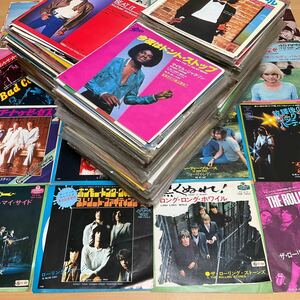 大量 300枚まとめて/洋楽 ROCK POPS SOUL サントラ オールディーズ/7inch レコード シングル/ELVIS ROLLING STONES MICHAEL JACKSON ABBA 