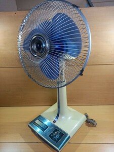 1円～　SANYO　サンヨー　EF-6BN 三羽　レトロ　扇風機　ジャンク品
