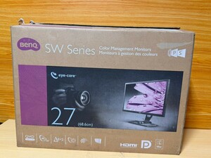 BenQ 27型 WQHD IPS液 晶パネル ハードウェアキャリブレーション対応 SW2700-B／SW2700PT 　動作確認済み!