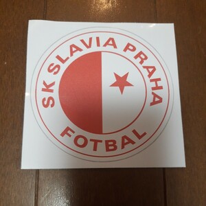 ステッカー　サッカー　チェコ　SK SLAVIA PRAHA