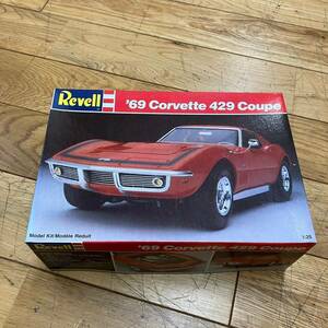 5173-1K　Revell　1/25 1969 CORVETTE 429 Coupe　コルベット　車　カー　プラモデル