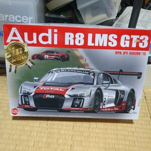 プラッツnunu1/24 アウディR8 LMS GT3 2015スパ24時間レース未組立