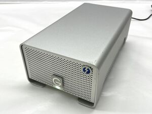 【E580】G-Technology G-RAID with Thunderbolt 4TB 通電のみ確認 外付けHDD