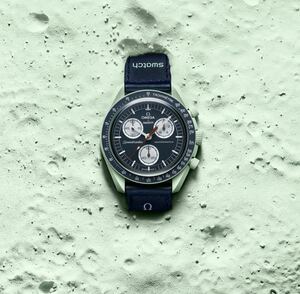 送料無料 地球 Swatch Omega Bioceramic Moonswatch Mission on EARTH Speedmasterスウォッチ オメガ スピードマスター アース 緑 新品 