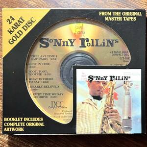 【DCC 24K GOLD CD】SONNY ROLLINS / THE SOUND OF SONNY ソニー・ロリンズ / ザ・サウンド・オブ・ソニー ゴールドCD GZS-1092
