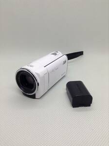 U550●JVC ケンウッド ビデオカメラ Everio GZ-HM670-W 光学40倍ズーム/高感度B.S.I. CMOSセンサー/インテリジェントオート