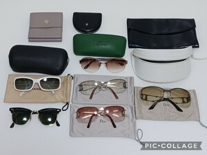 CHANEL／ Ray-Ban ／Dior／LACOSTE サングラス 財布 ‥まとめ売り メガネ 小物