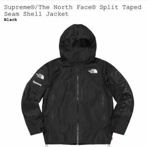 サイズS Supreme The North Face Split Taped Seam Shell Jacket Black シュプリーム ノース フェイス スプリット シェル ジャケット