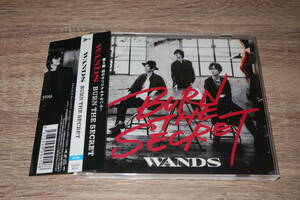 WANDS (ワンズ)　CD「BURN THE SECRET＜通常盤＞」
