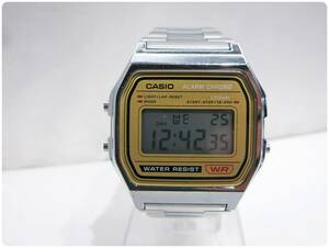 CASIO カシオ A158WE 腕時計 動作品