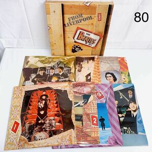 4SB142 THE BEATLES BOX FROM LIVEPOOL ザ・ビートルズ LPレコード レコード 8枚組 アンティーク中古 現状品 動作未確認