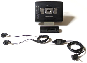 SONY ソニー WM-EX622 ポータブル カセット プレーヤー WALKMAN ウォークマン リモコン MDR-EW34E