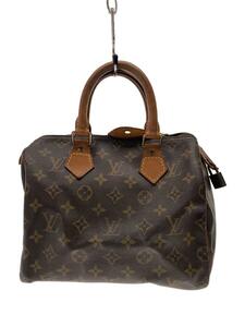 LOUIS VUITTON◆1)スピーディ25_モノグラム・キャンバス_BRW/PVC/BRW