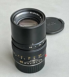 【美品】Leica/ライカ Elmarit-M 90ｍｍｆ2.8 E46 11807 ドイツ産ブラックレンズ#34620