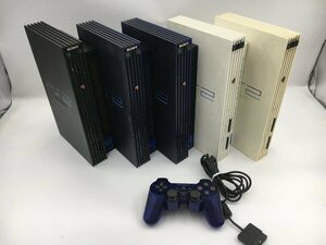 ♪▲【SONY ソニー】PS2 PlayStation2 本体/コントローラー 6点セット SCPH-55000GT 他 まとめ売り 0510 2