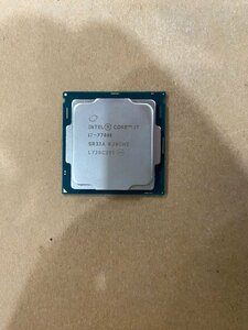 ■ジャンク品■Intel　Core i7-7700K CPU 動作未確認 C99