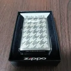 千鳥柄　新品未使用　zippo