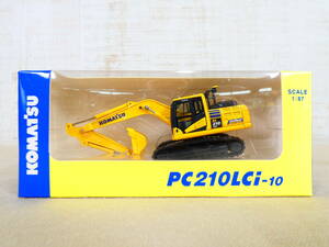 KOMATHU コマツ PC210LCi-10 EXCAVATOR 株主優待 ミニカー オリジナルミニチュア 非売品 ＠送料520円(4-1)