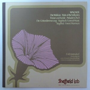 19059923;【米SHEFFIELD LAB/長岡鉄男推薦レーベル！/見開き】ラインスドルフ ワーグナー/管弦楽曲集