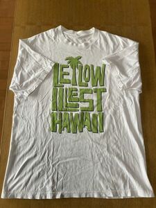 LOWDOWN ローダウン Tシャツ　ILLEST×LEILOW HAWAII ※ステューシーとのコラボではございません