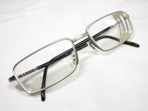 【ポルシェデザイン Porsche design】 度入り 眼鏡 めがね メガネ アイウェア (メンズ) 57□17 シルバー系×ブラック ■7ME6417■