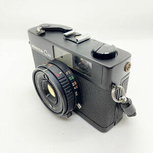 【C4720】KONICA C35 ブラック レンズセット (HEXANON 38mm F2.8)