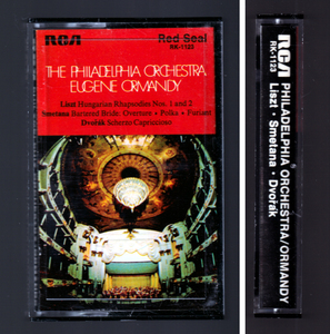 「フィラデルフィア管弦楽団 ユージン・オーマンディ」アメリカ製カセットテープ