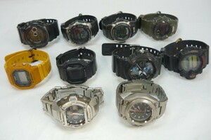 1000円スタート 腕時計10点 CASIO カシオ G-SHOCK 3263 GD-100/2738 G-501/1739 MRG-120/5277 GAC-100/Baby-G 3432 BGD-500等 [2/3] Z10018